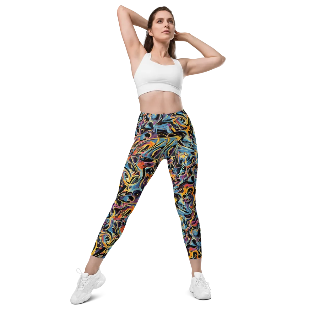 Newtonian Rhapsody on Leggings with Pockets — Front