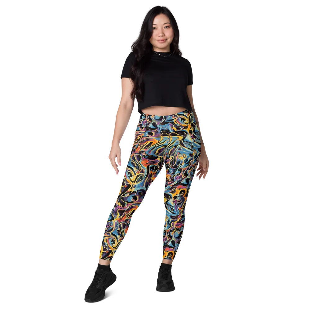 Newtonian Rhapsody on Leggings with Pockets — Front
