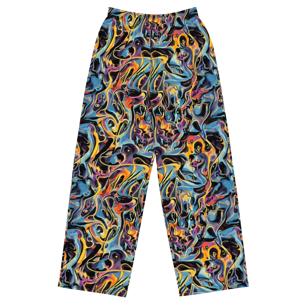 Newtonian Rhapsody on Wide-Leg Pants — Front
