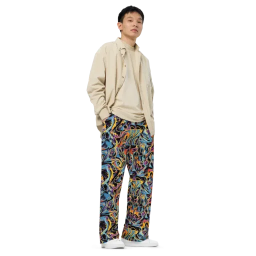 Newtonian Rhapsody on a Wide-Leg Pants