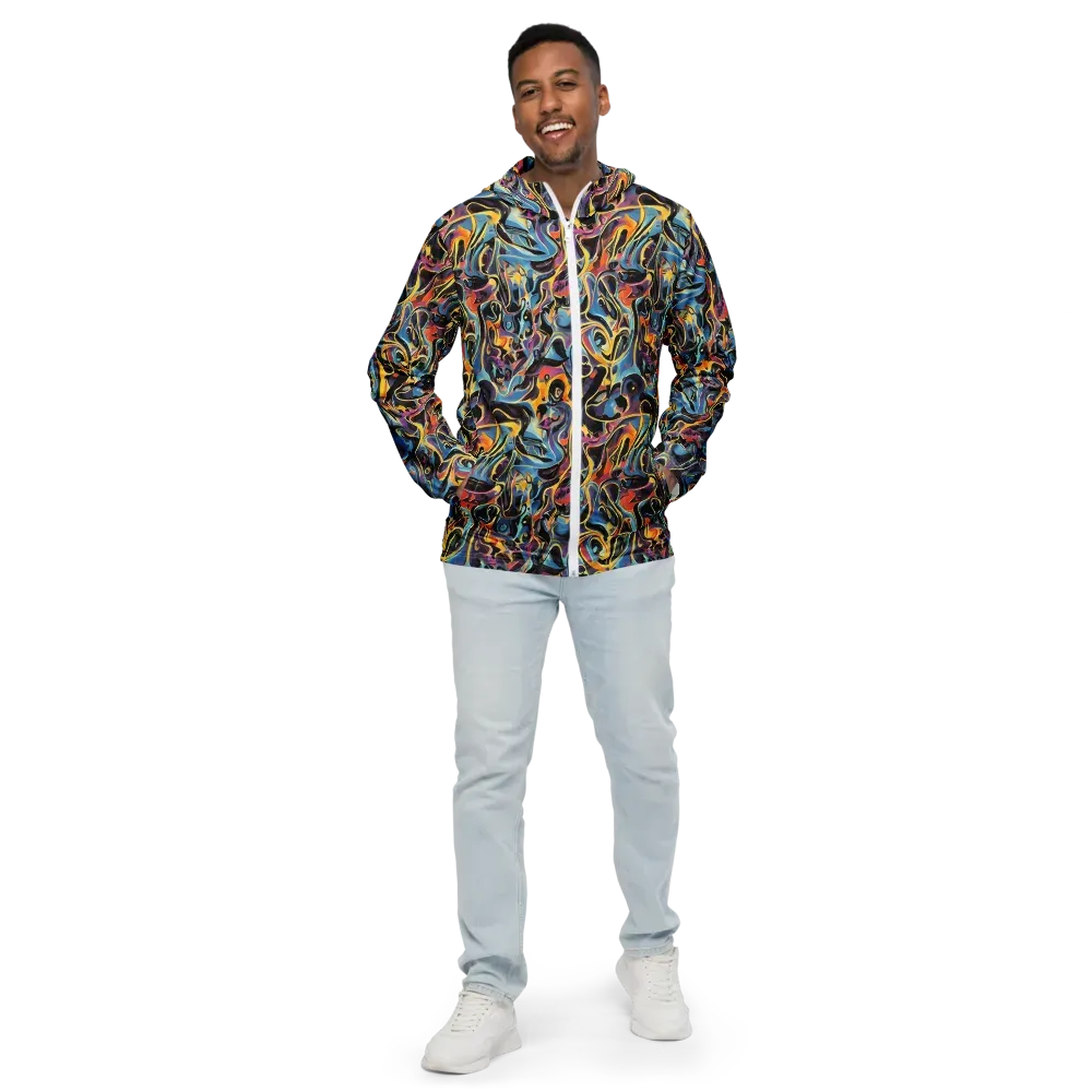 Newtonian Rhapsody on Men's Windbreaker — Front