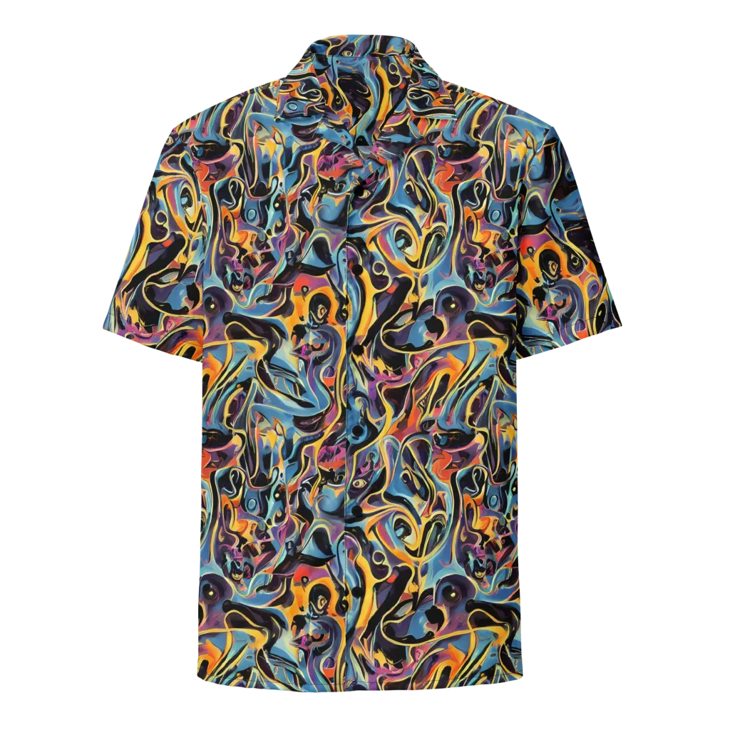 Newtonian Rhapsody on Button Shirt — Front