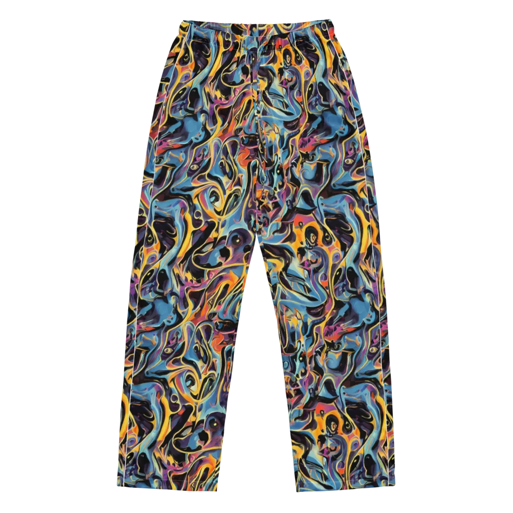 Newtonian Rhapsody on Women's Pajama Pants — Front