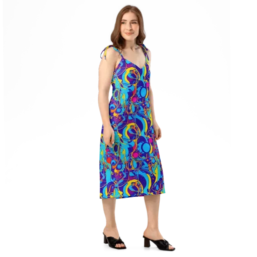 Spectral Tangle on a Slip Dress