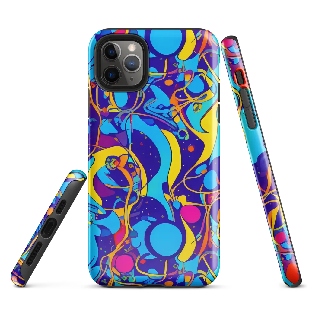 Spectral Tangle on Tough Case for iPhone® — Front