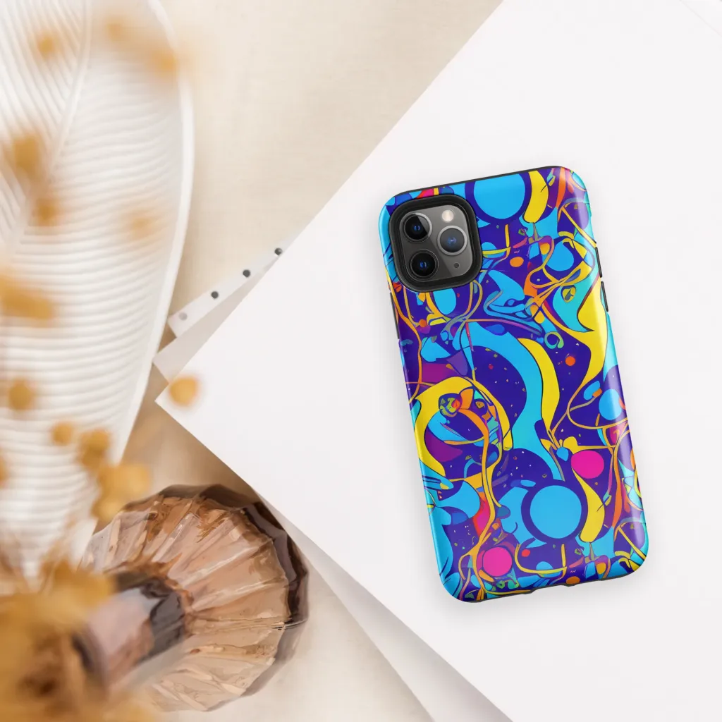 Spectral Tangle on Tough Case for iPhone® — Front