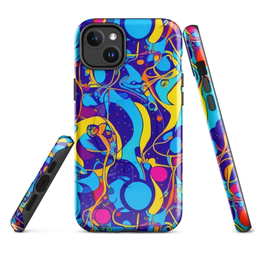 Spectral Tangle on a MagSafe Tough Case for iPhone®