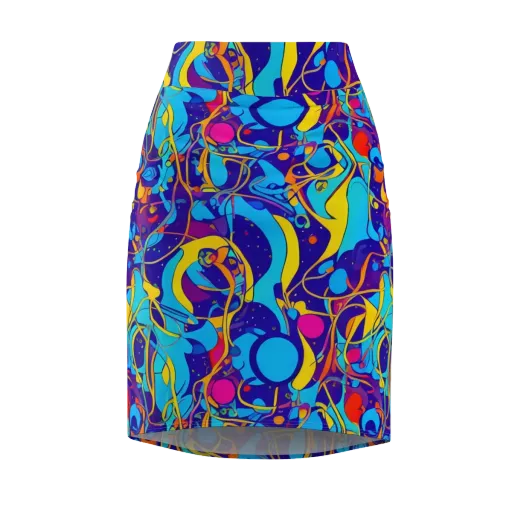 Spectral Tangle on a Pencil Skirt