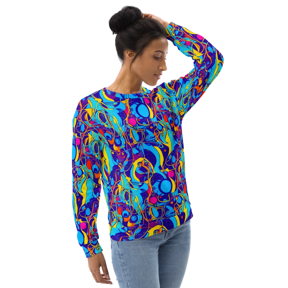 Spectral Tangle on Sweatshirt — Right Front