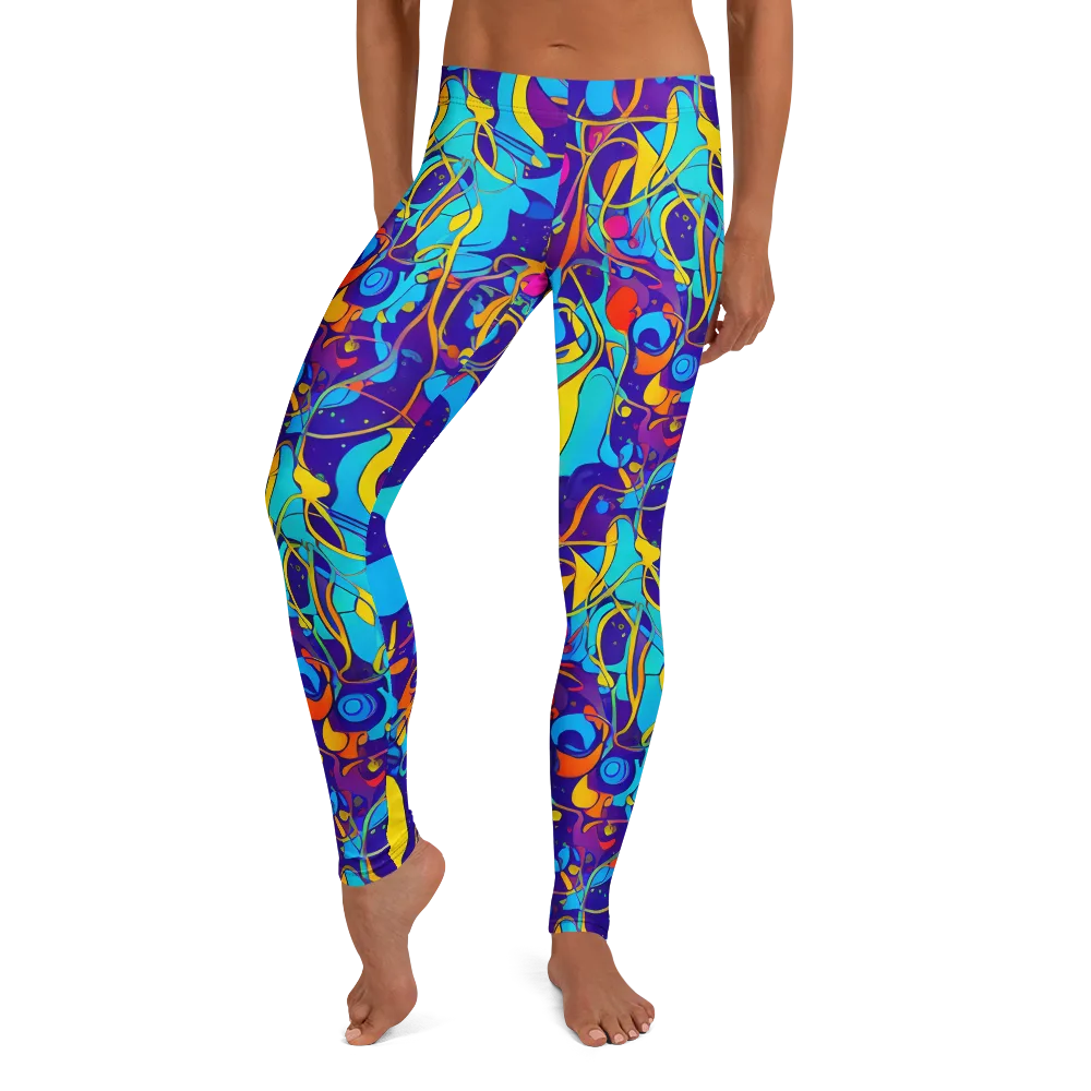 Spectral Tangle on Leggings — Front