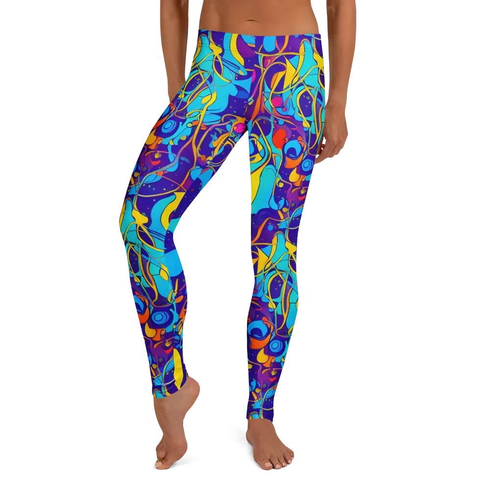 Spectral Tangle on Leggings — Front