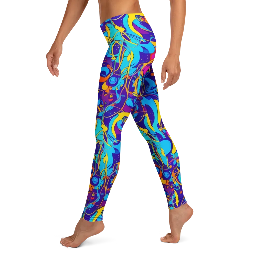 Spectral Tangle on Leggings — Left