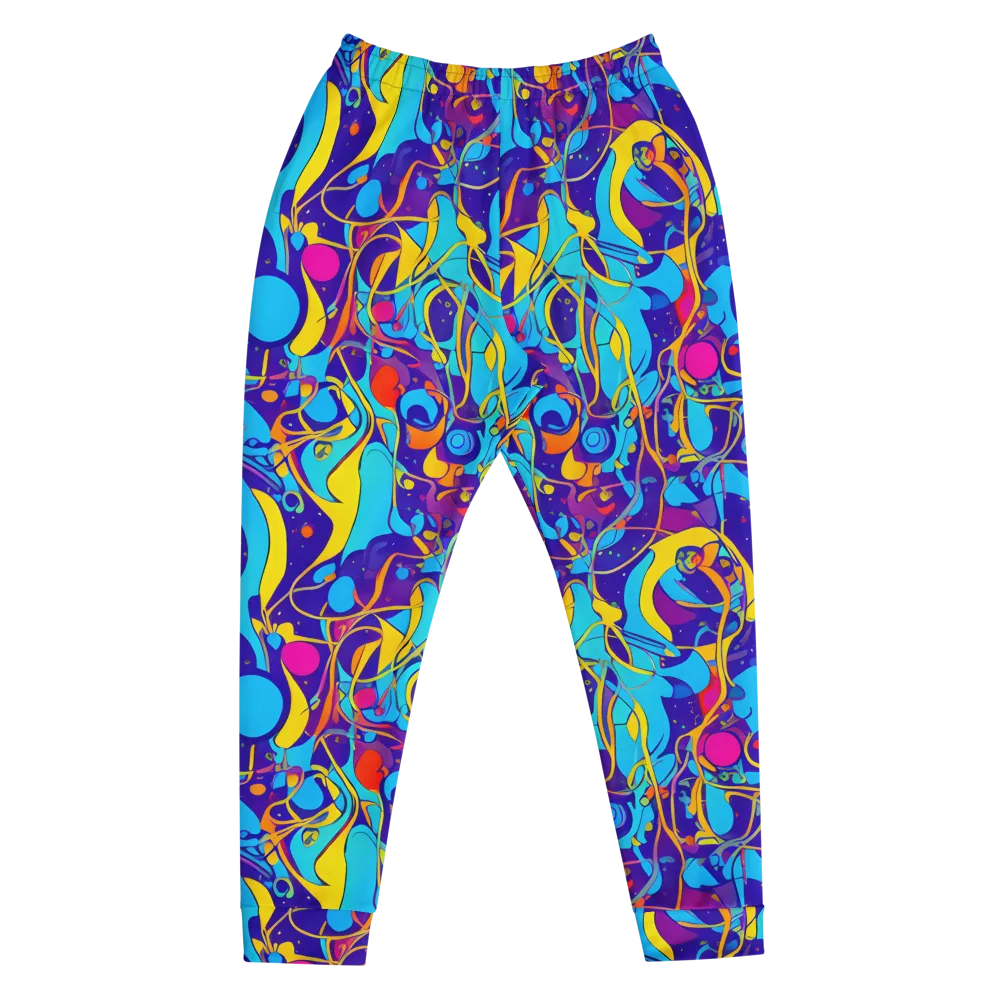Spectral Tangle on Men's Joggers — Front