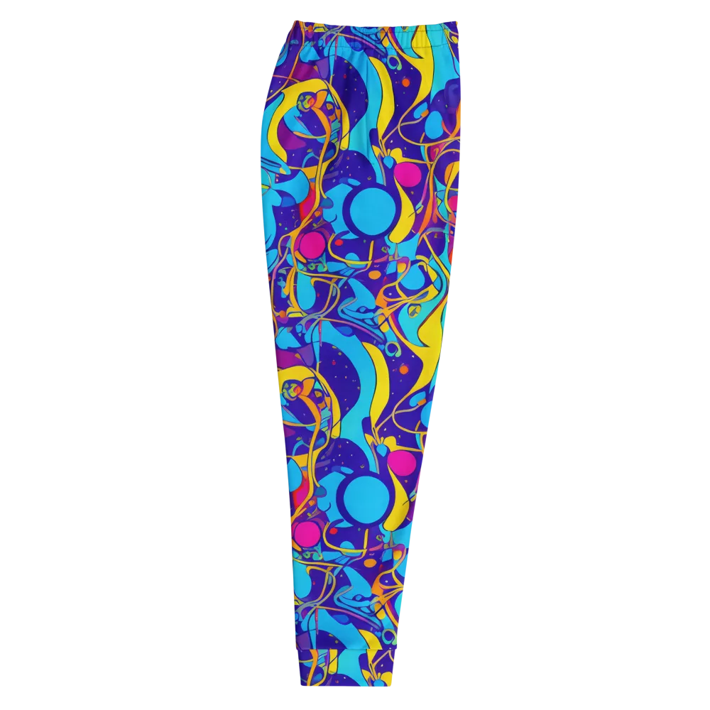 Spectral Tangle on Men's Joggers — Right