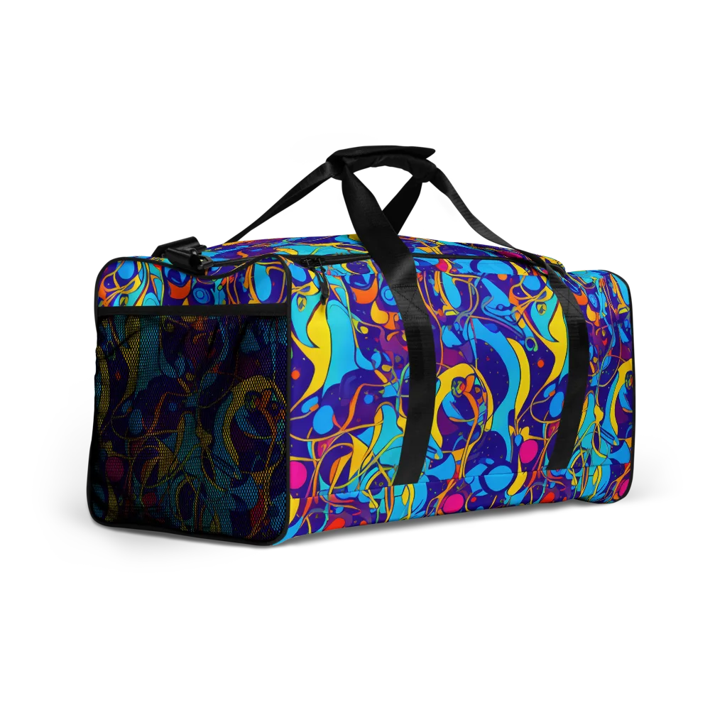 Spectral Tangle on Duffle Bag — Right Front