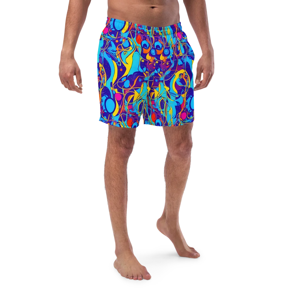 Spectral Tangle on Swim Trunks — Front