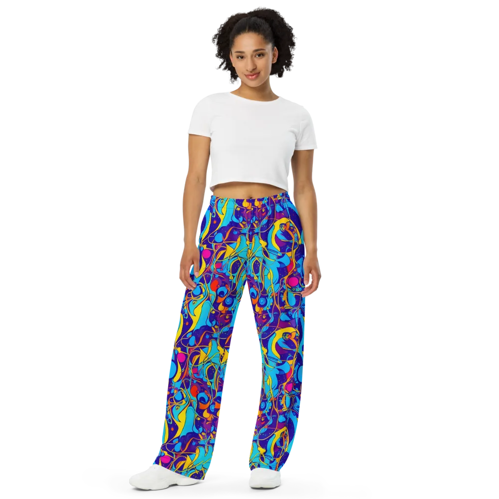 Spectral Tangle on Wide-Leg Pants — Front