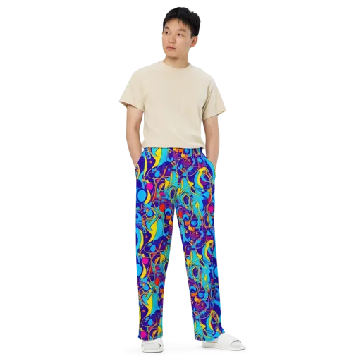 Spectral Tangle on a Wide-Leg Pants