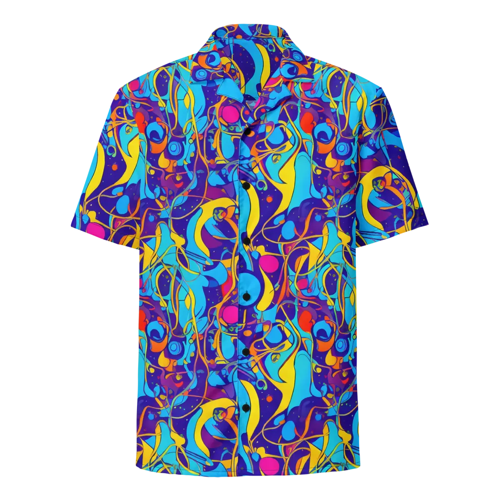 Spectral Tangle on Button Shirt — Front