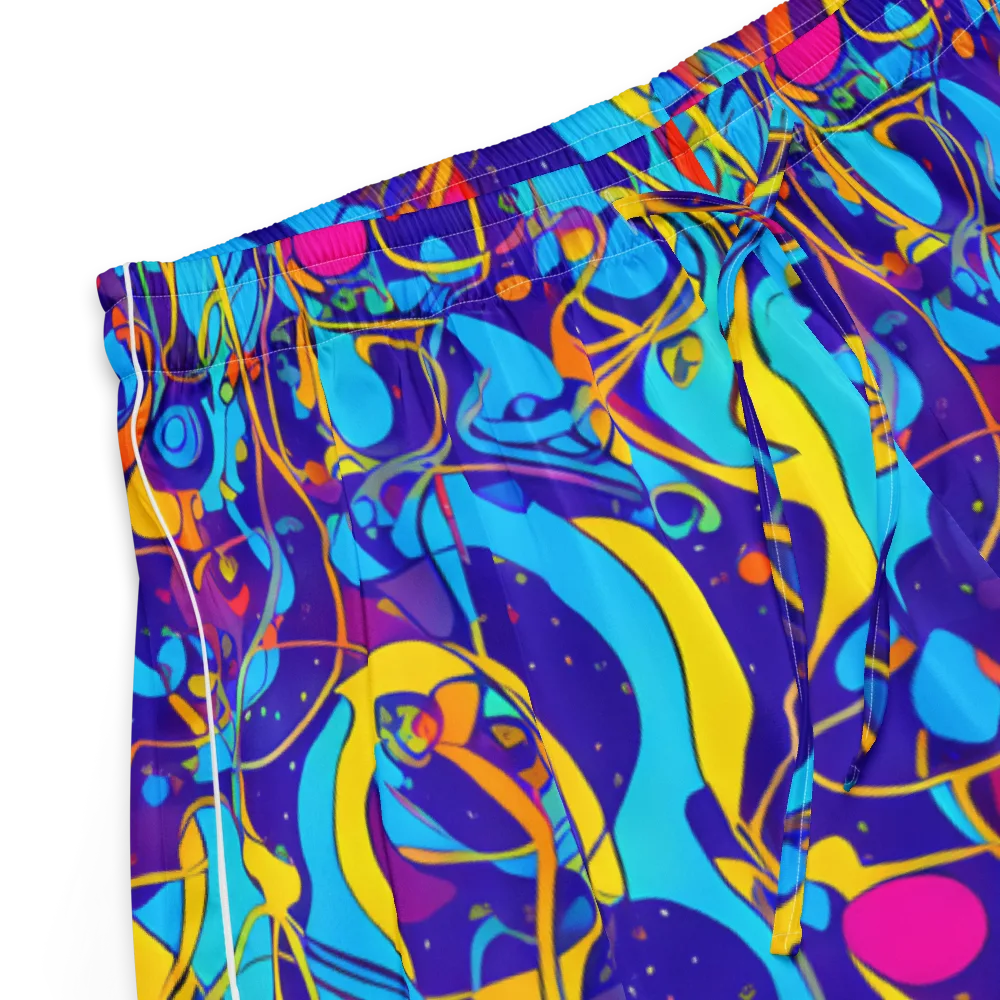 Spectral Tangle on Women's Pajama Shorts — Product details