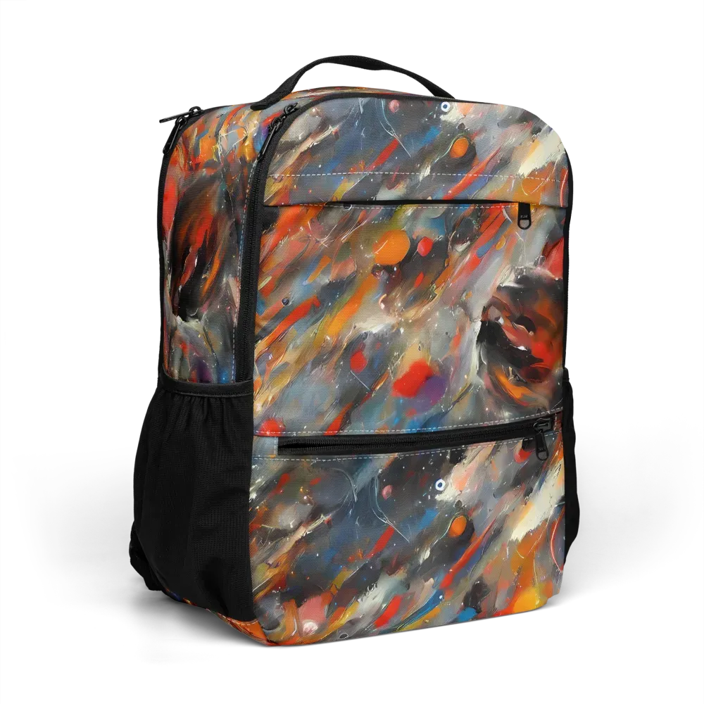 Kohn's Whirl on Utility Backpack — Right Front