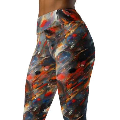 Kohn's Whirl on a Yoga Leggings