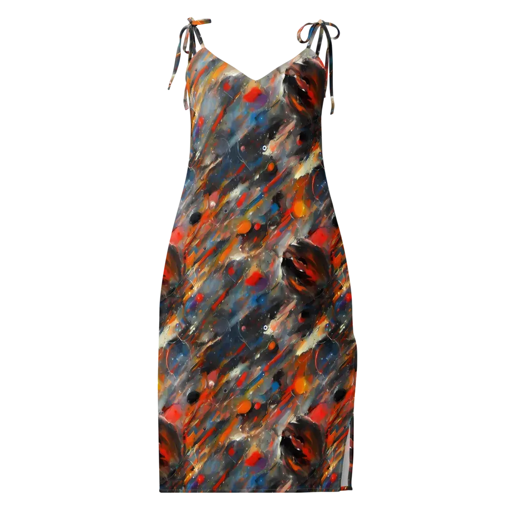 Kohn's Whirl on Slip Dress — Front
