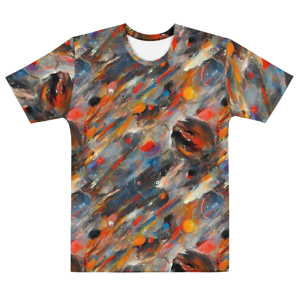 Kohn's Whirl on Men's Cotton Crew Neck T-Shirt — Front