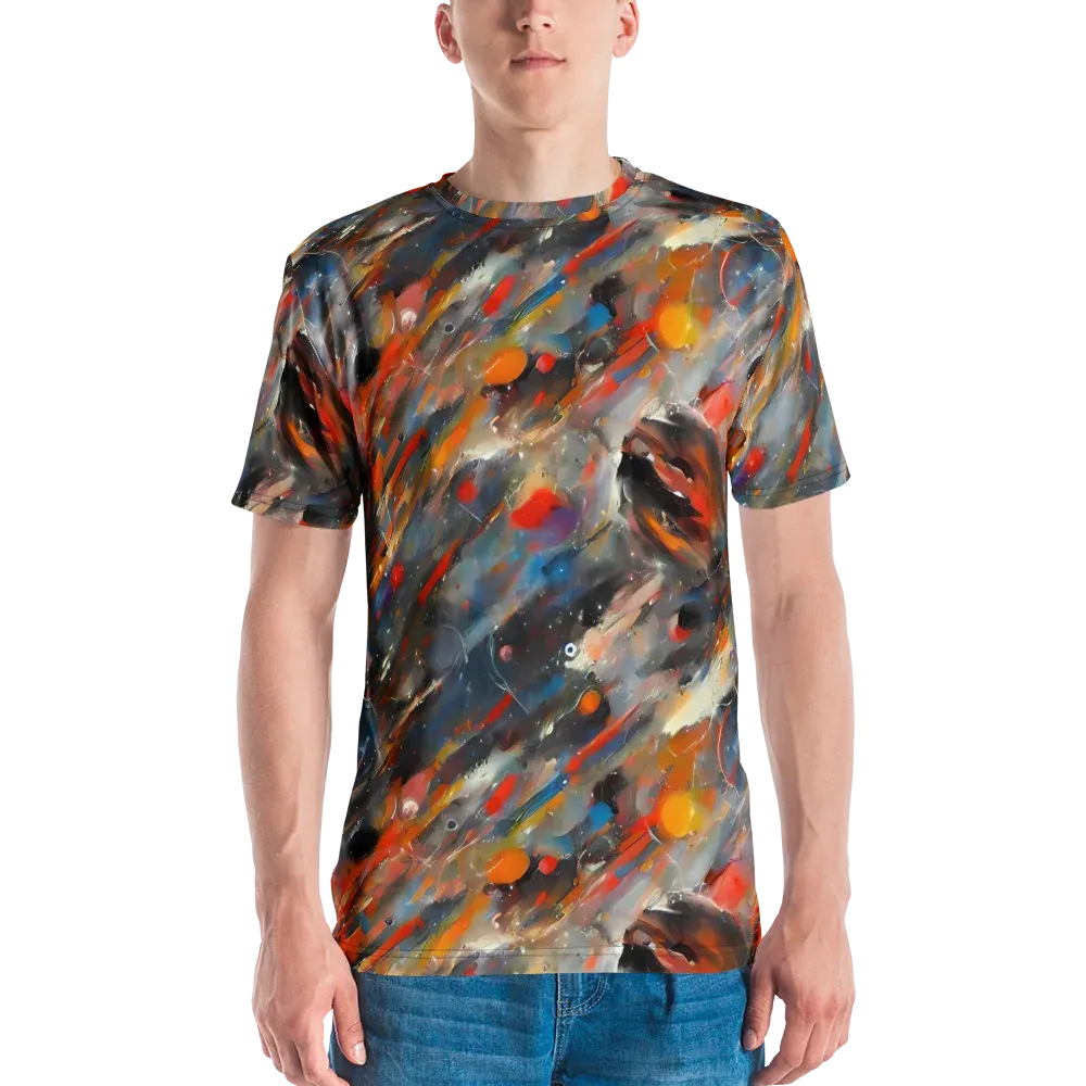 Kohn's Whirl on Men's Crew Neck T-Shirt — Front