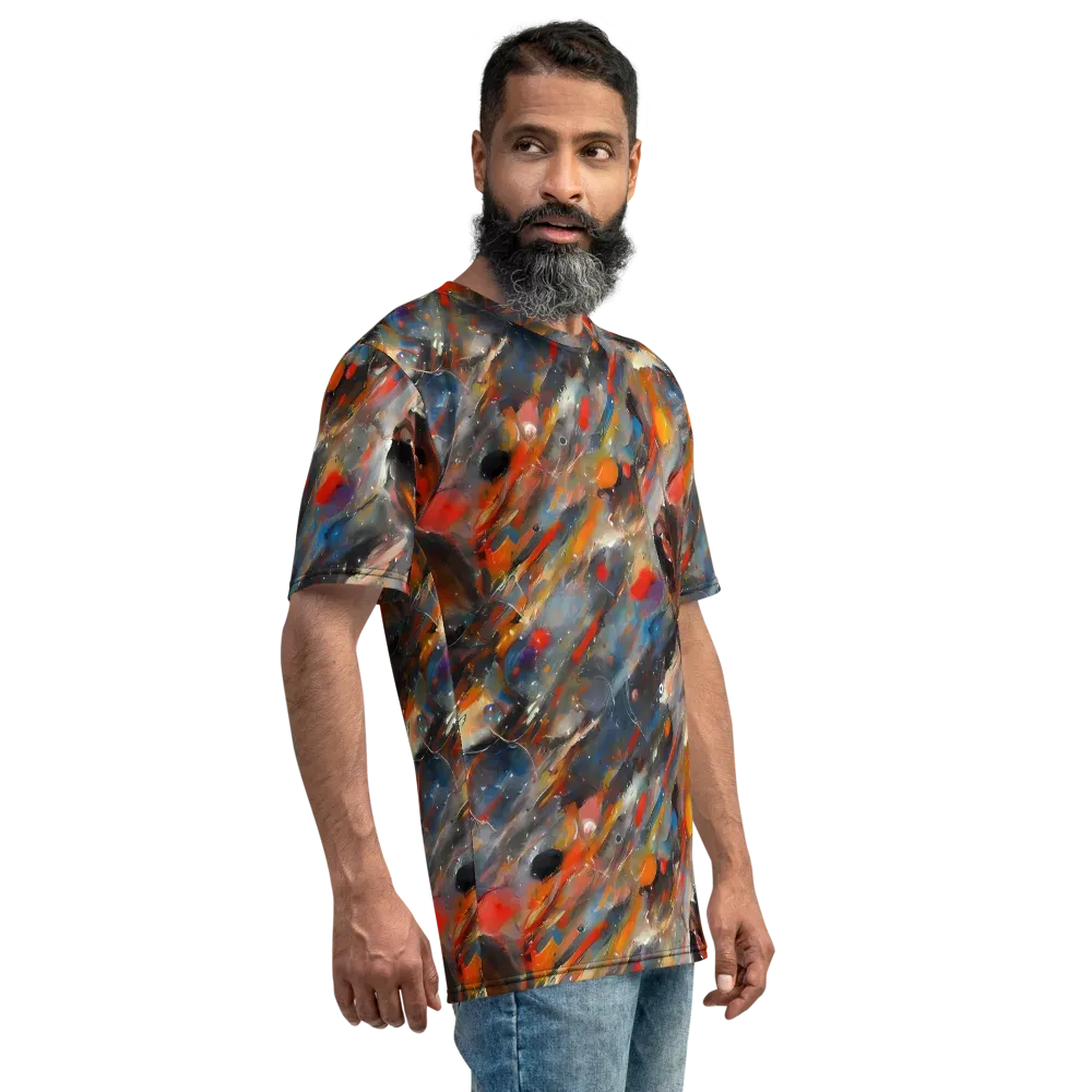 Kohn's Whirl on Men's Crew Neck T-Shirt — Right