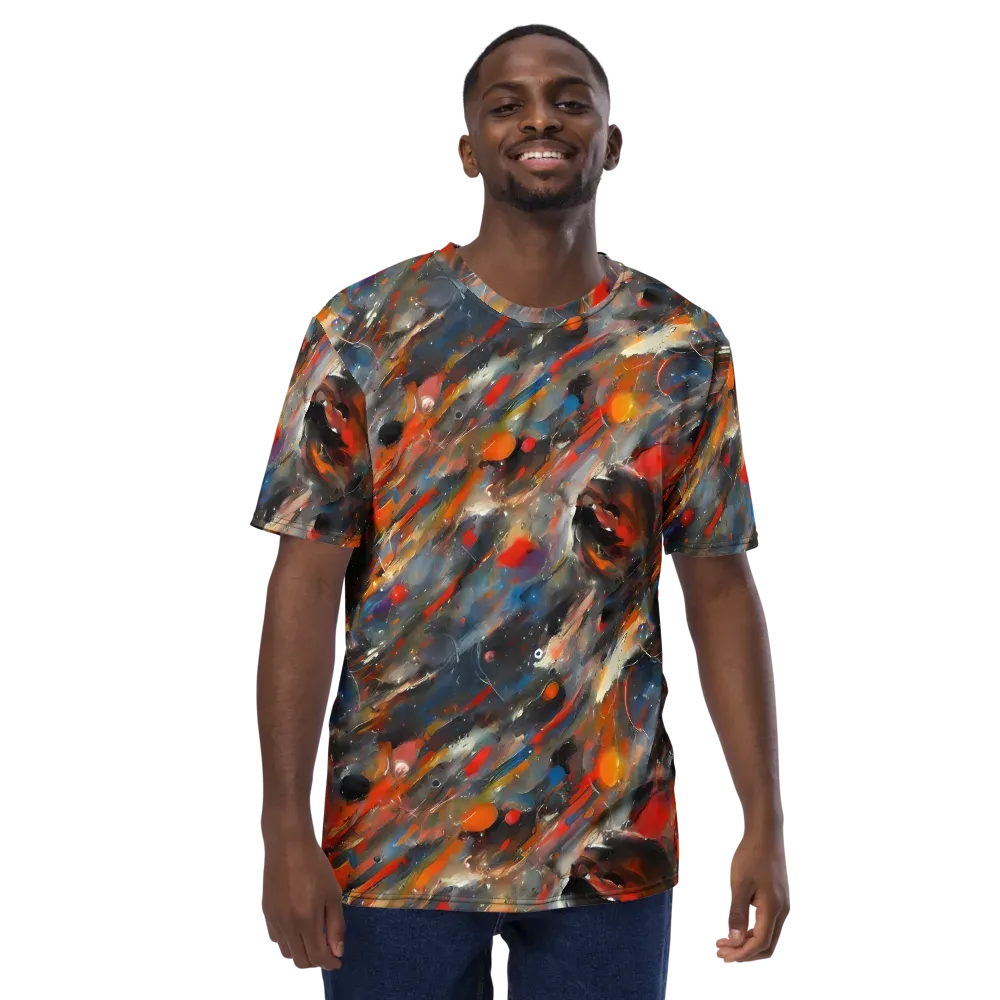 Kohn's Whirl on Men's Crew Neck T-Shirt — Front