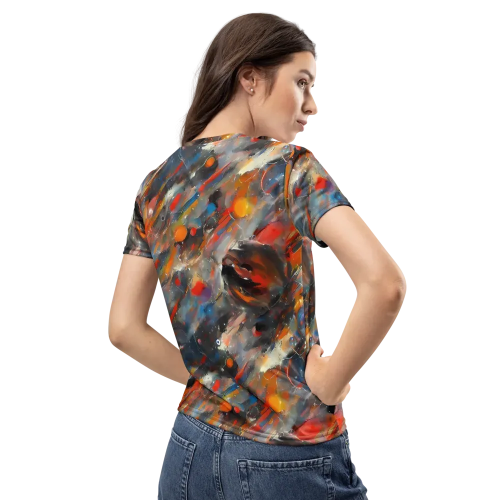 Kohn's Whirl on Women's Crew Neck T-Shirt — Back