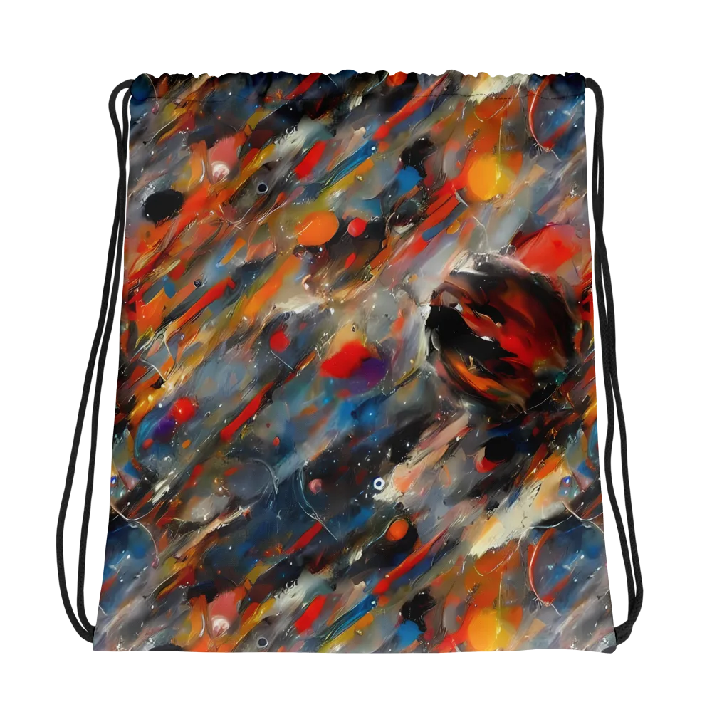 Kohn's Whirl on Drawstring Bag — Photo