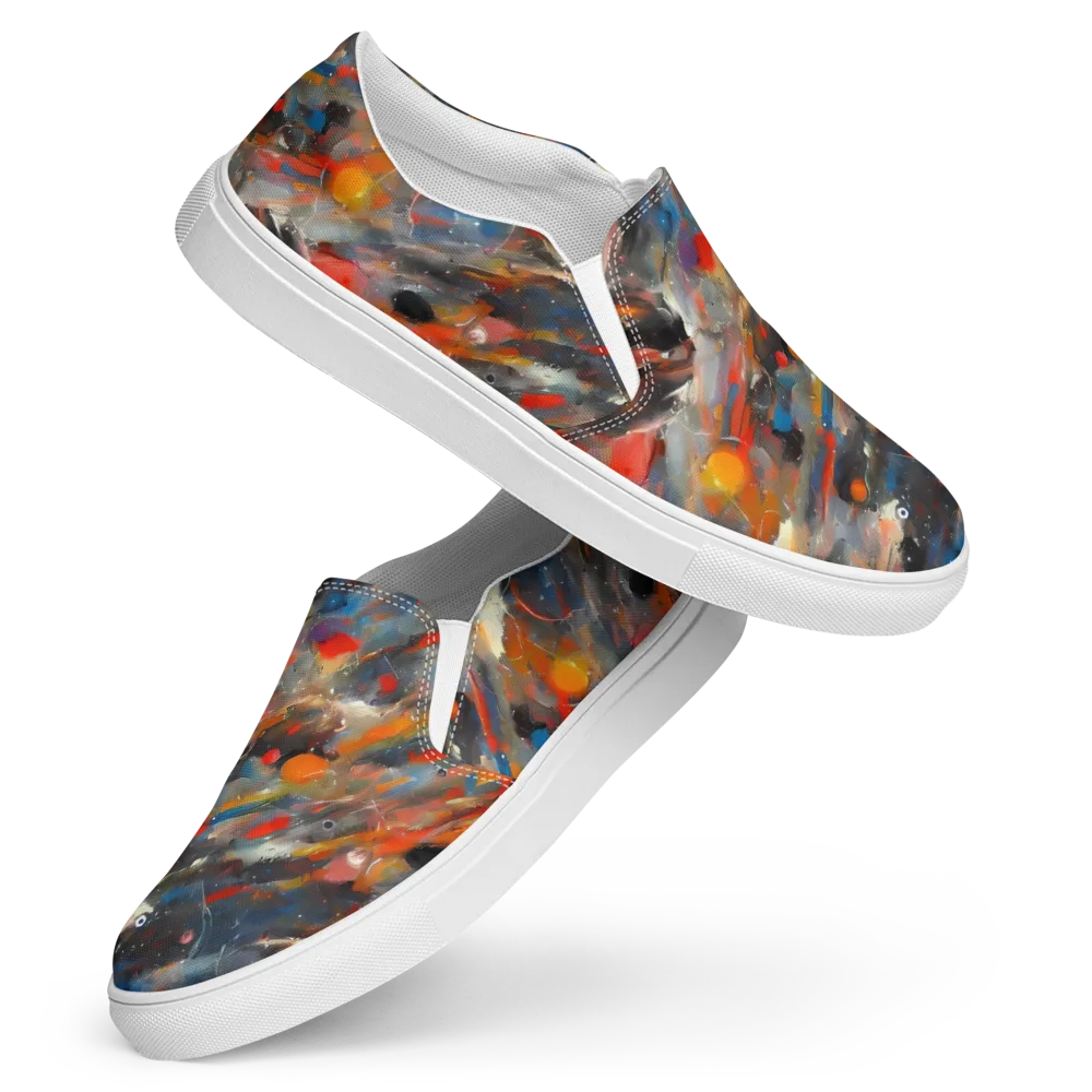 Kohn's Whirl on Women's Slip-On Canvas Shoes — Front