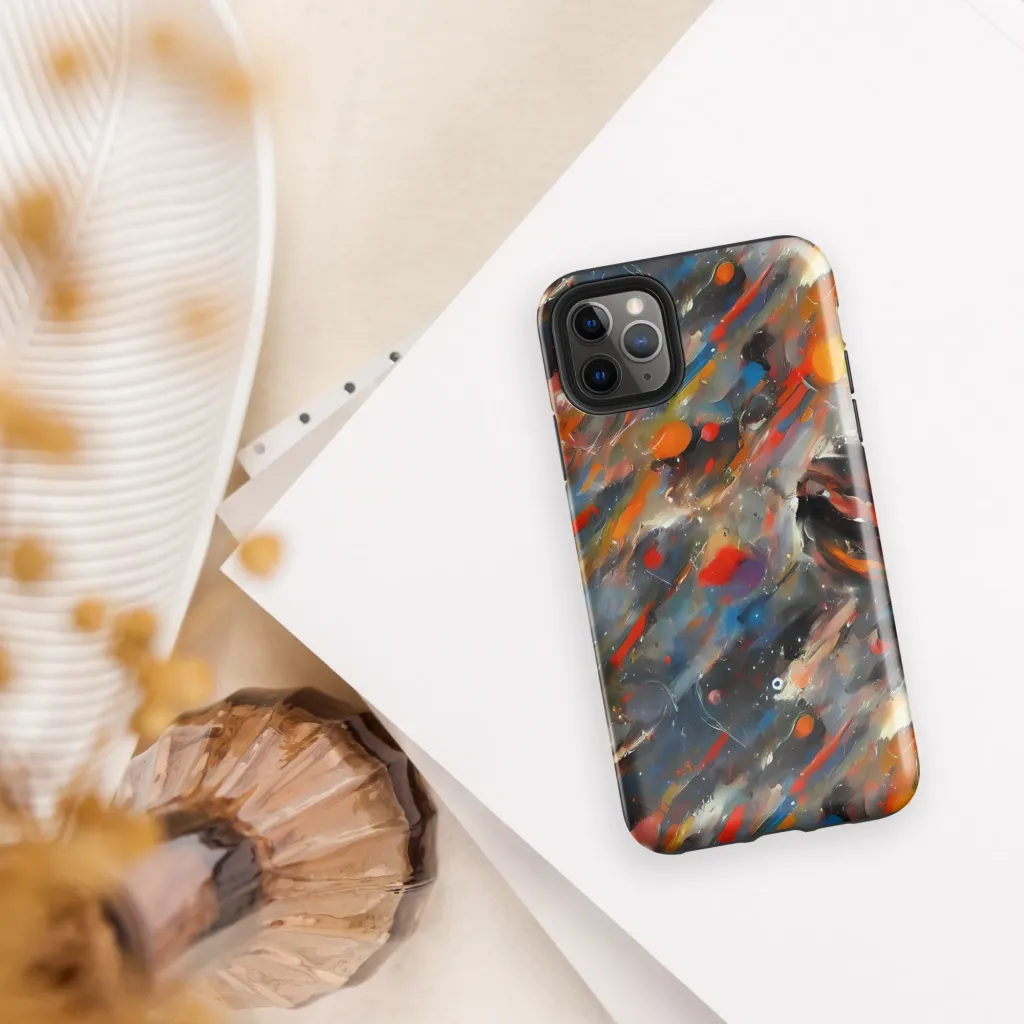 Kohn's Whirl on Tough Case for iPhone® — Front