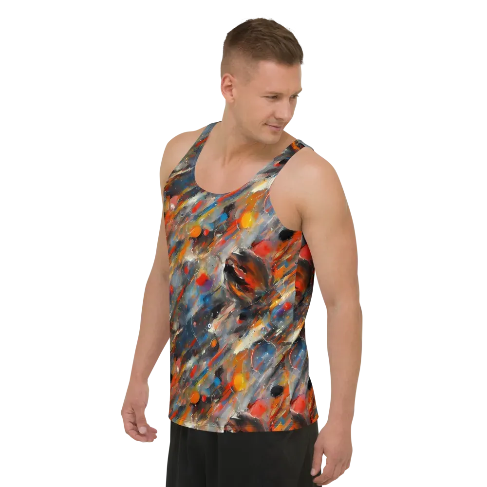 Kohn's Whirl on Men's Tank Top — Left Front