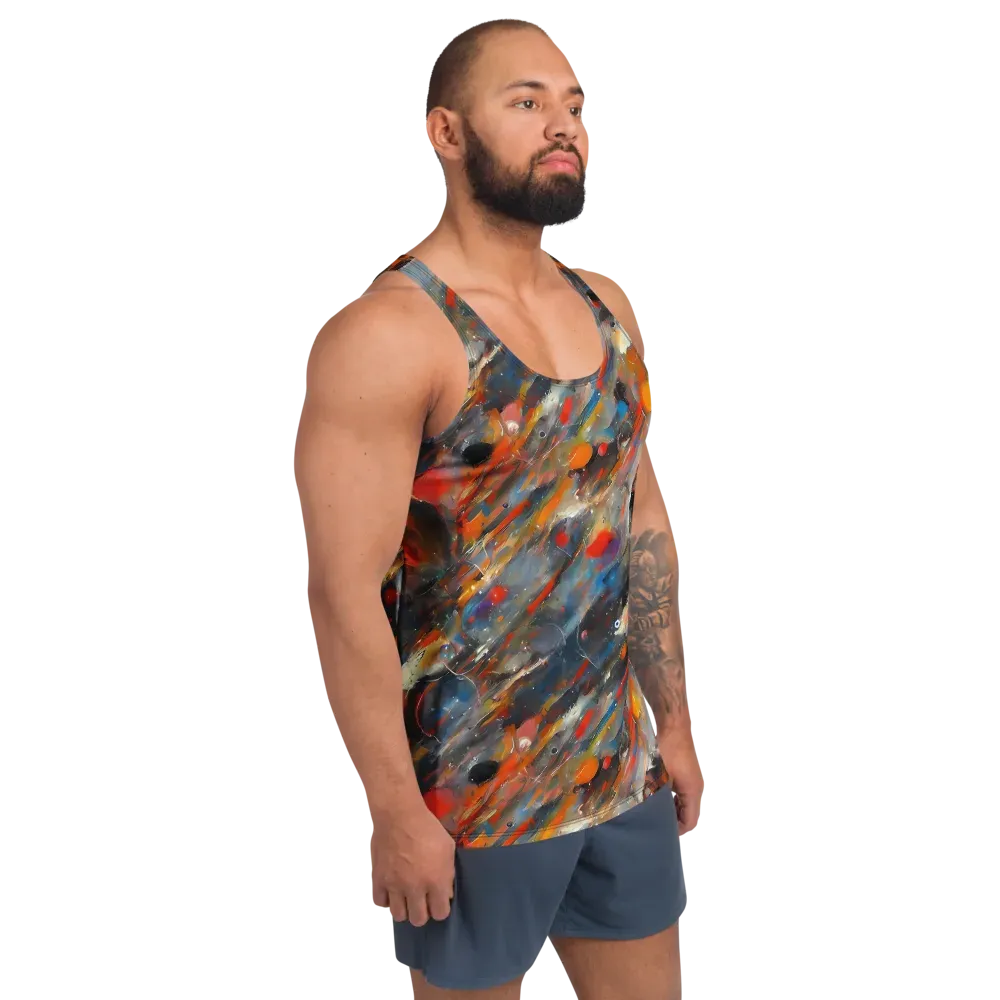 Kohn's Whirl on Men's Tank Top — Right Front