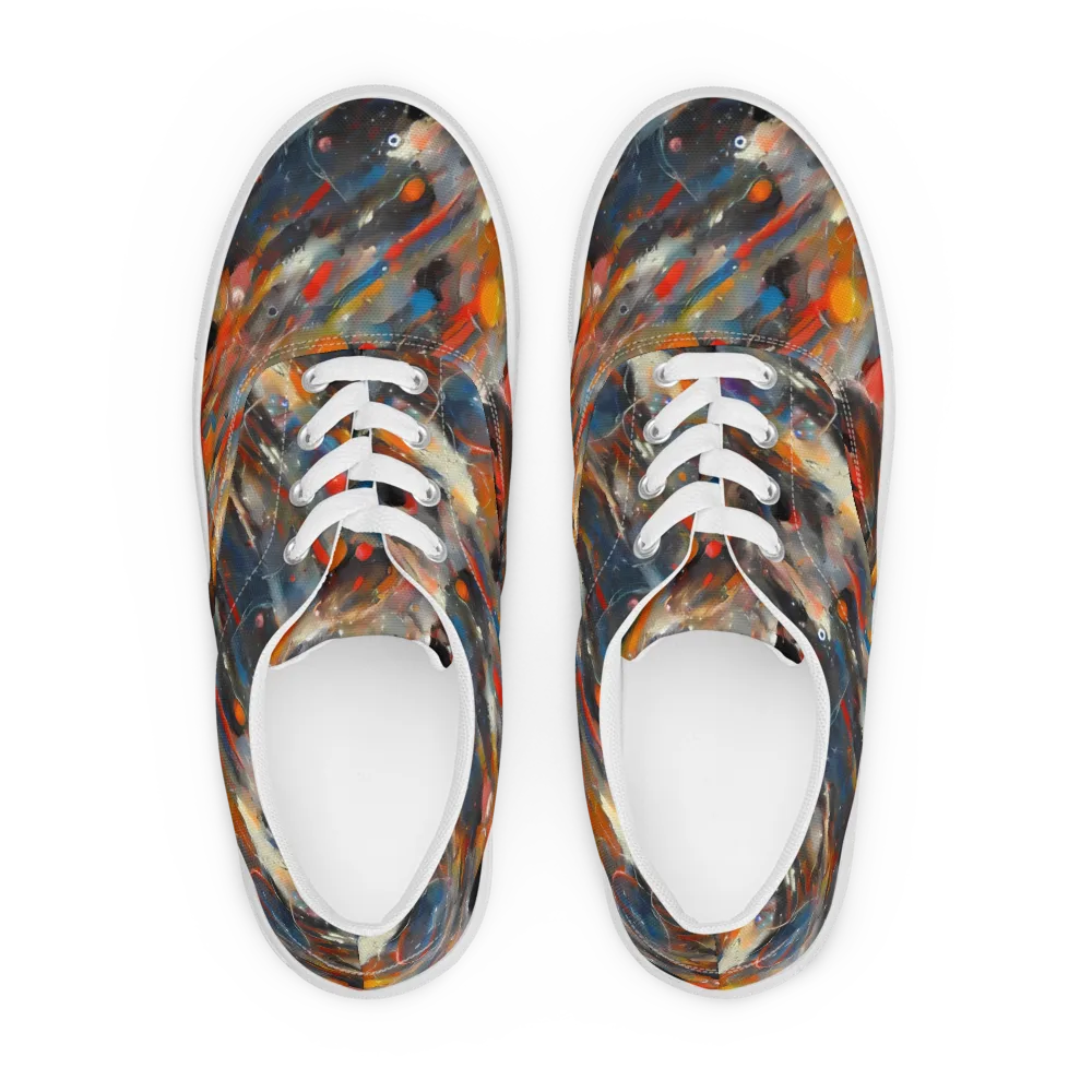Kohn's Whirl on Men's Lace-Up Canvas Shoes — Front