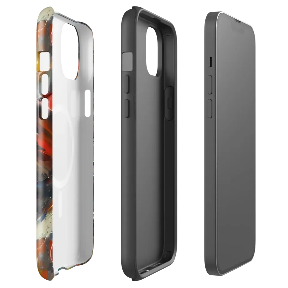 Kohn's Whirl on MagSafe Tough Case for iPhone® — Front