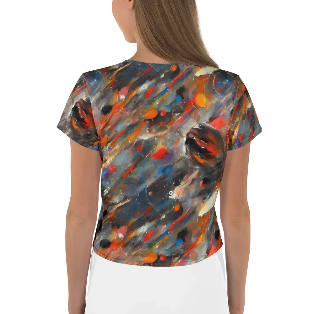 Kohn's Whirl on Crop Tee — Back