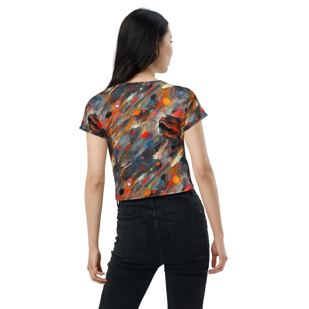 Kohn's Whirl on Crop Tee — Back