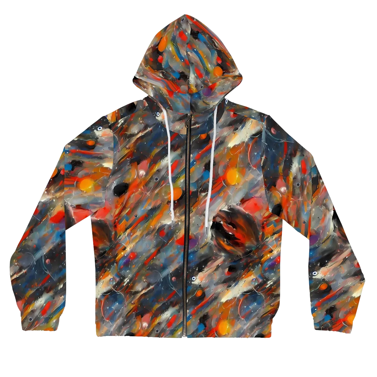 Kohn's Whirl on Women's Full-Zip Hoodie — Front