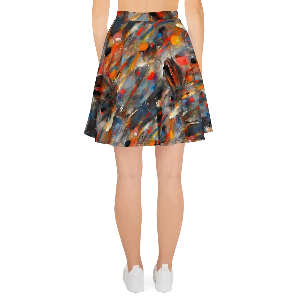 Kohn's Whirl on Skater Skirt — Back