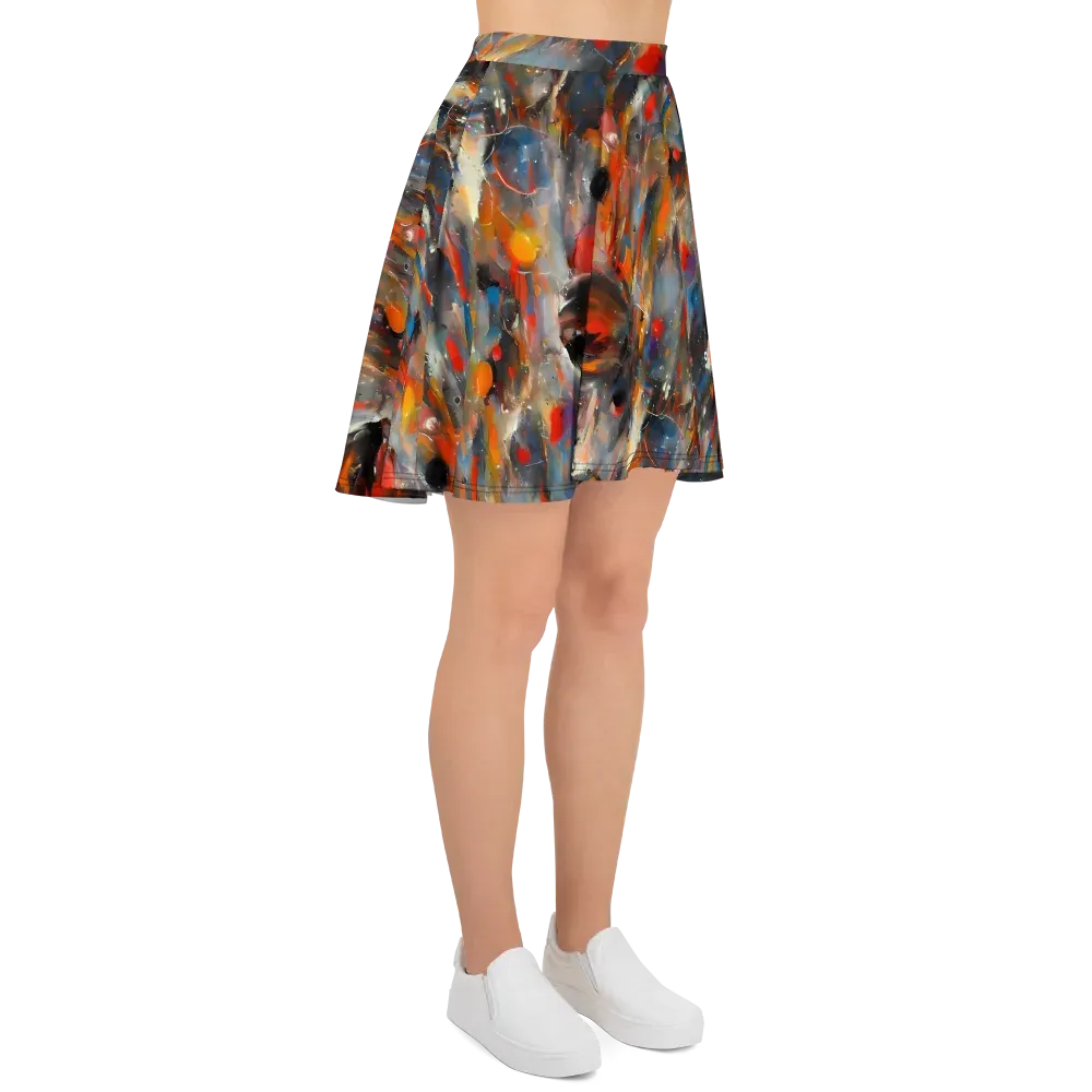 Kohn's Whirl on Skater Skirt — Right