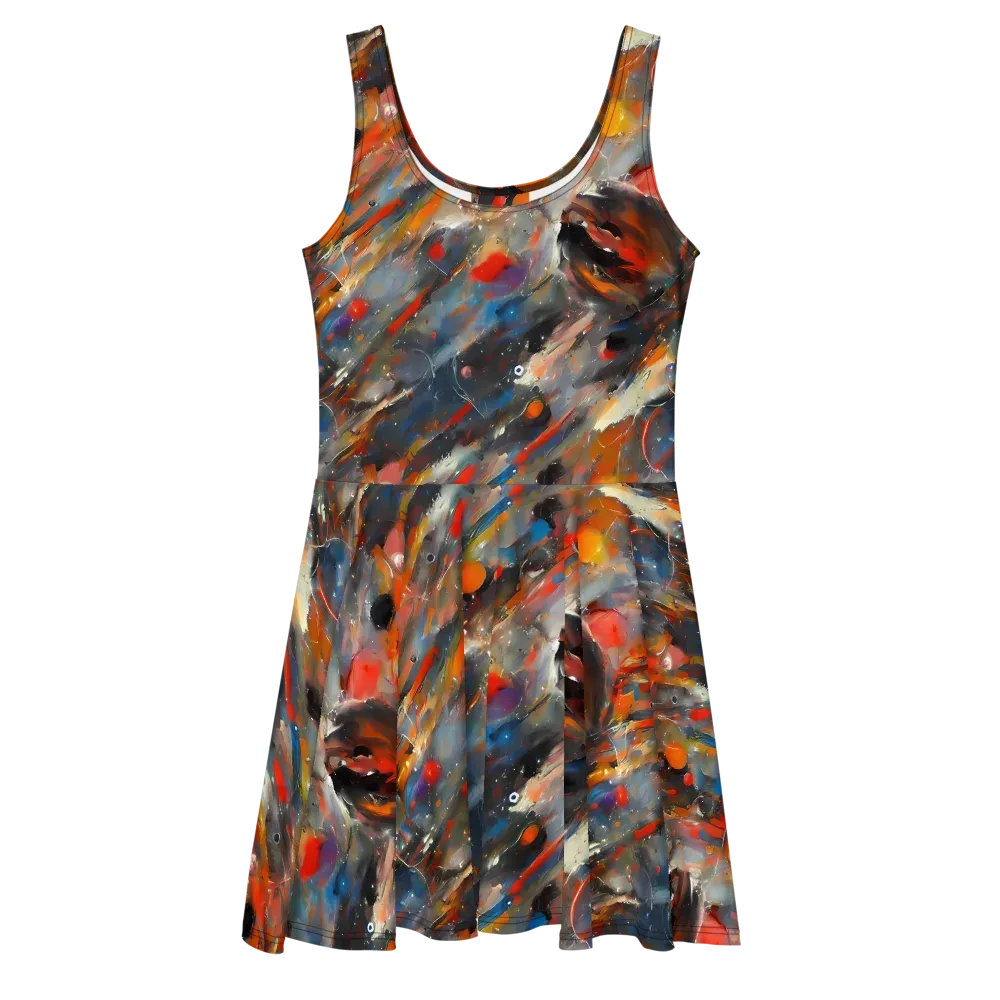 Kohn's Whirl on Skater Dress — Front