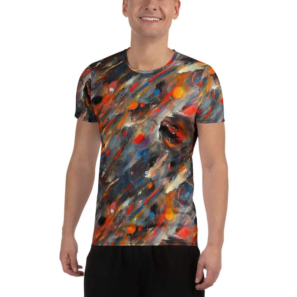 Kohn's Whirl on Men's Athletic T-Shirt — Front