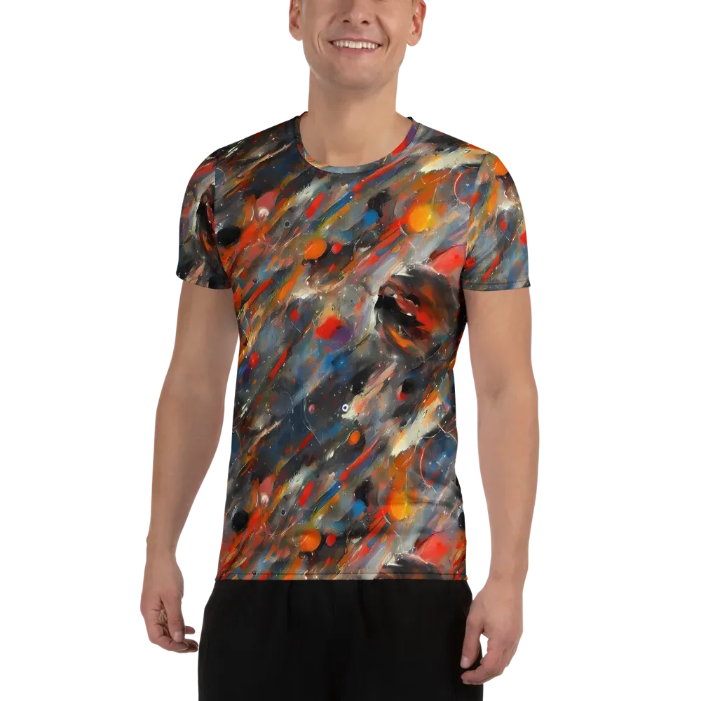 Kohn's Whirl on Men's Athletic T-Shirt — Front