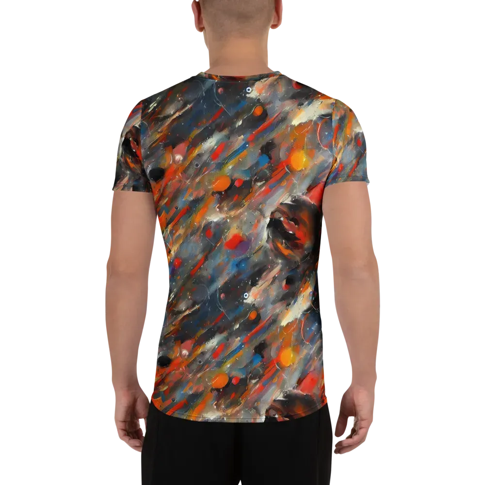 Kohn's Whirl on Men's Athletic T-Shirt — Back