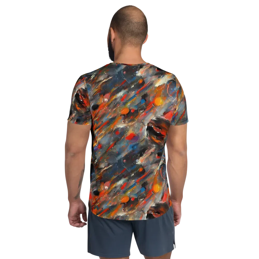 Kohn's Whirl on Men's Athletic T-Shirt — Back