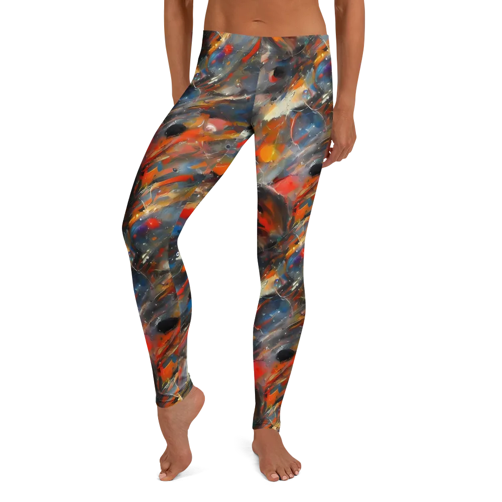 Kohn's Whirl on Leggings — Front
